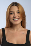Semijóia Chocker pérola com coração