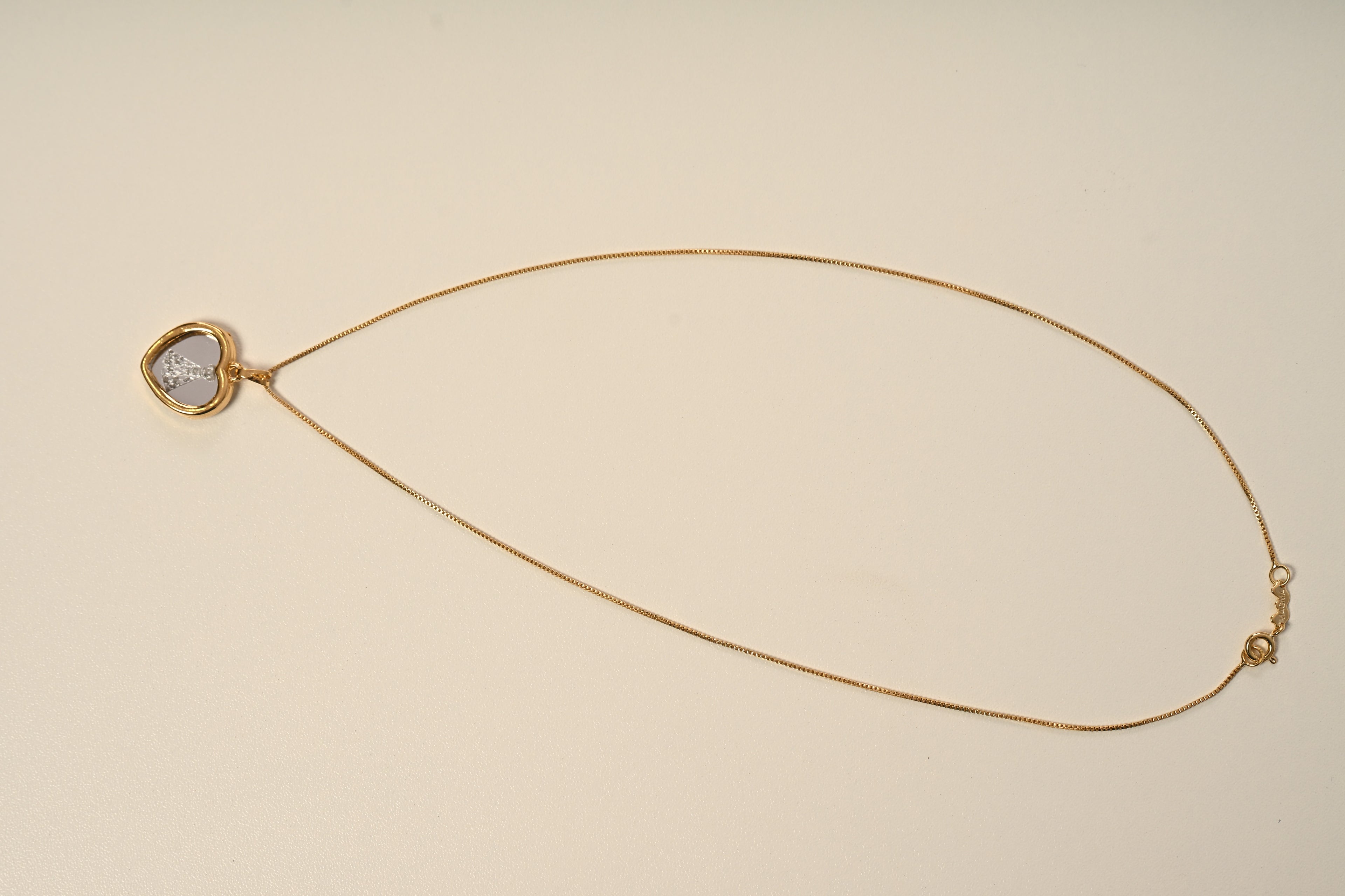 Semijoia Colar Nossa Senhora Aparecida Espelhado