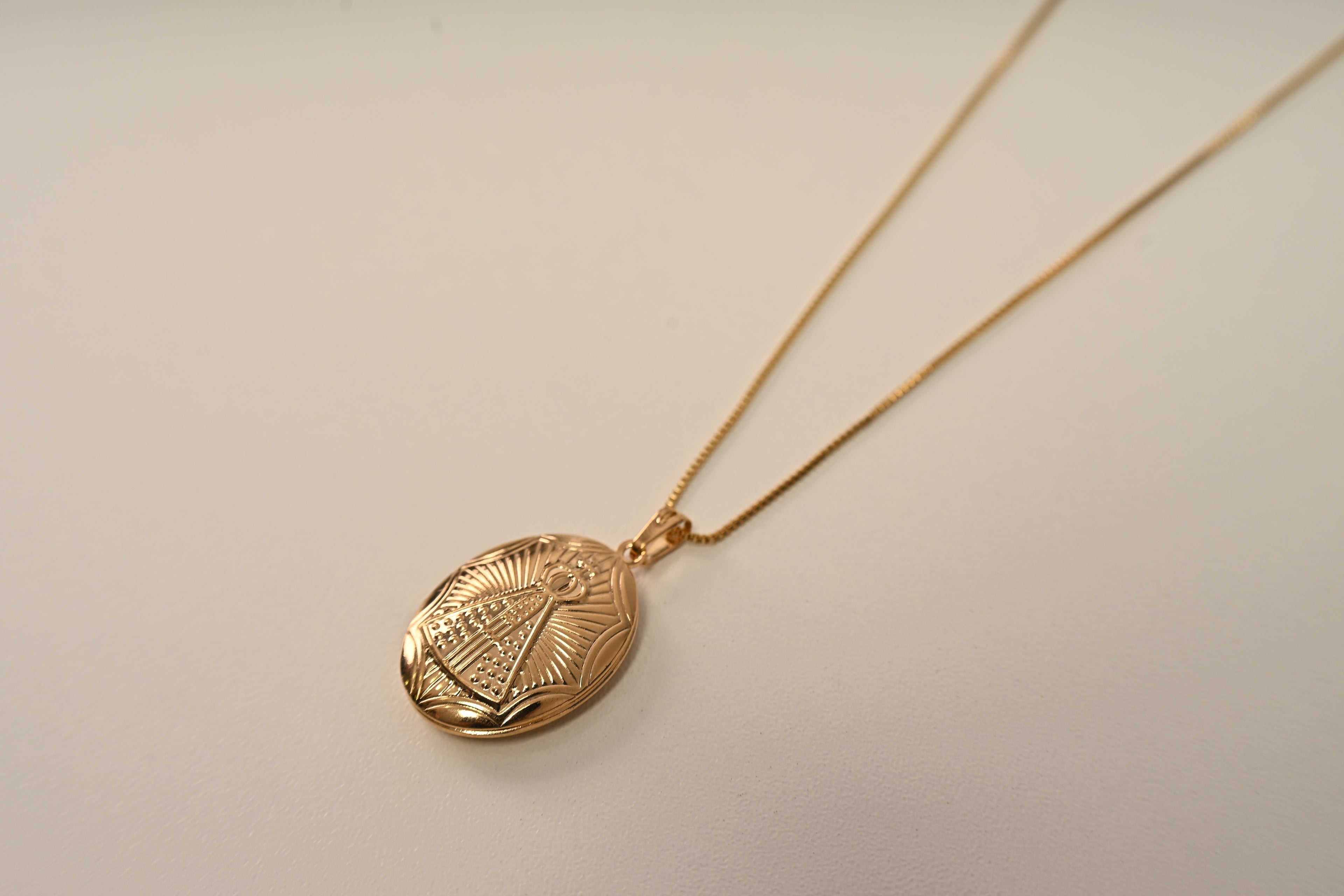 Semijoia Colar Nossa Senhora Aparecida (Porta foto)