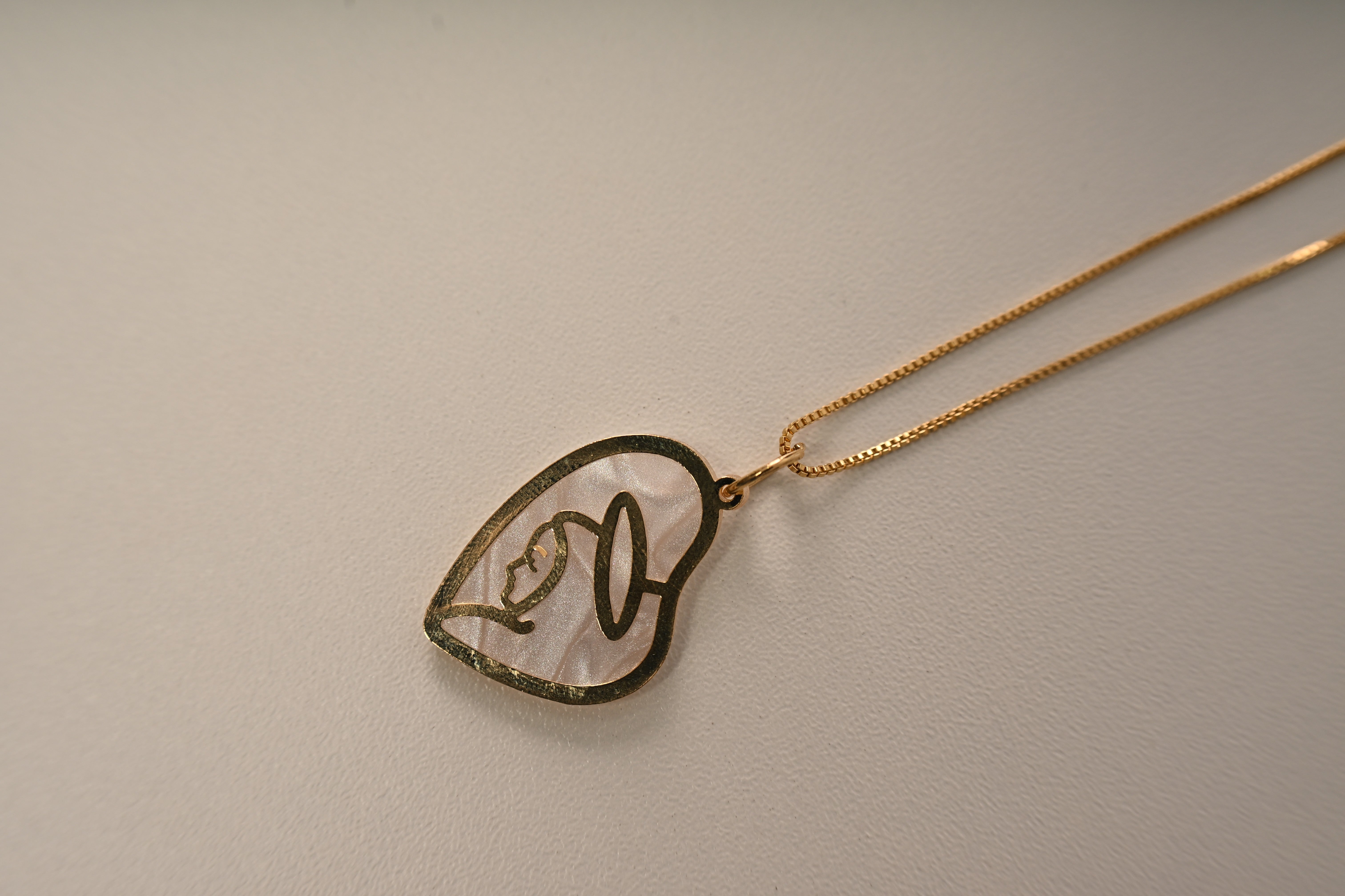 Semijoia Colar Nossa Senhora – Dourado