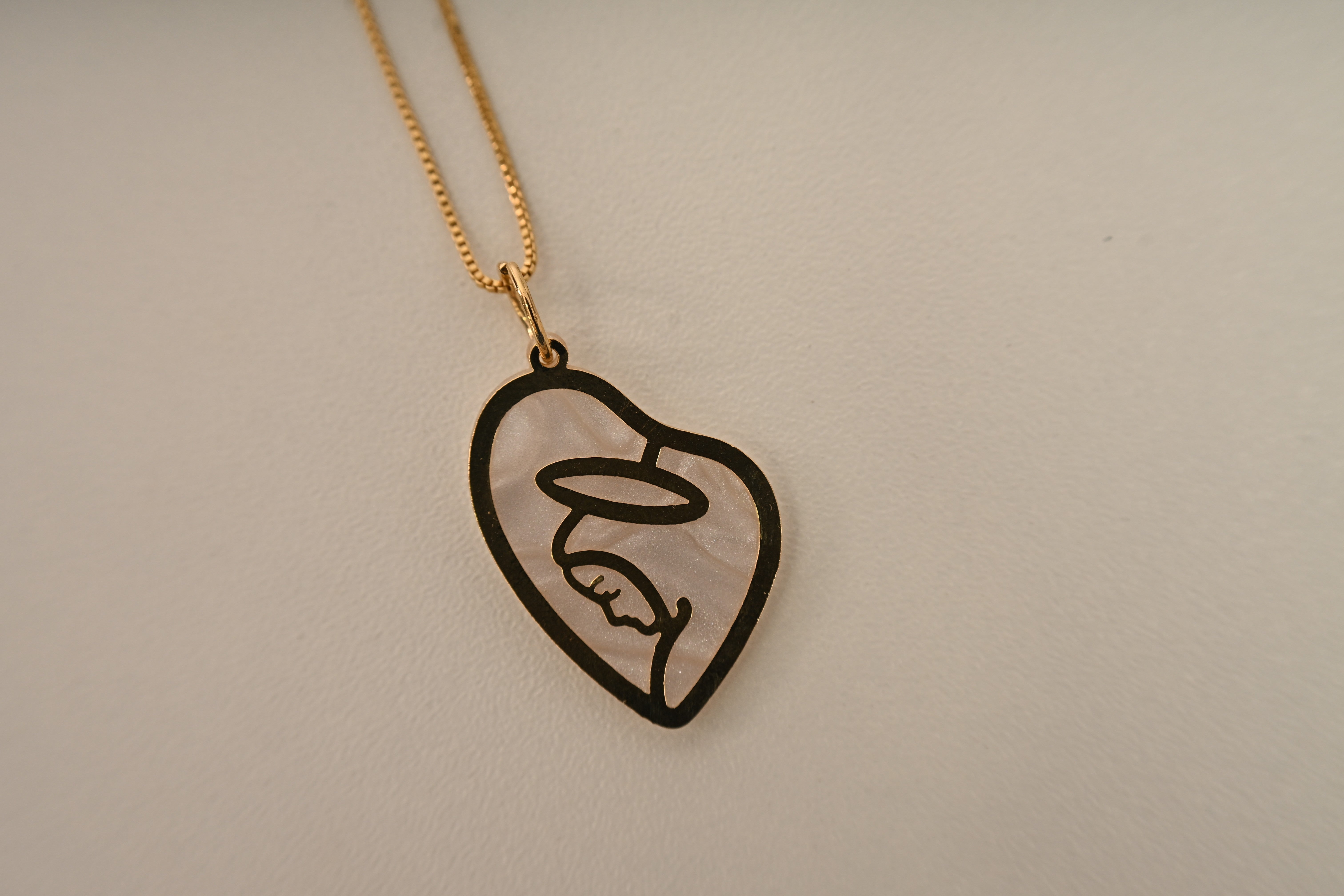 Semijoia Colar Nossa Senhora – Dourado