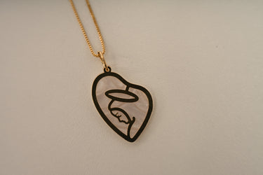 Semijoia Colar Nossa Senhora – Dourado