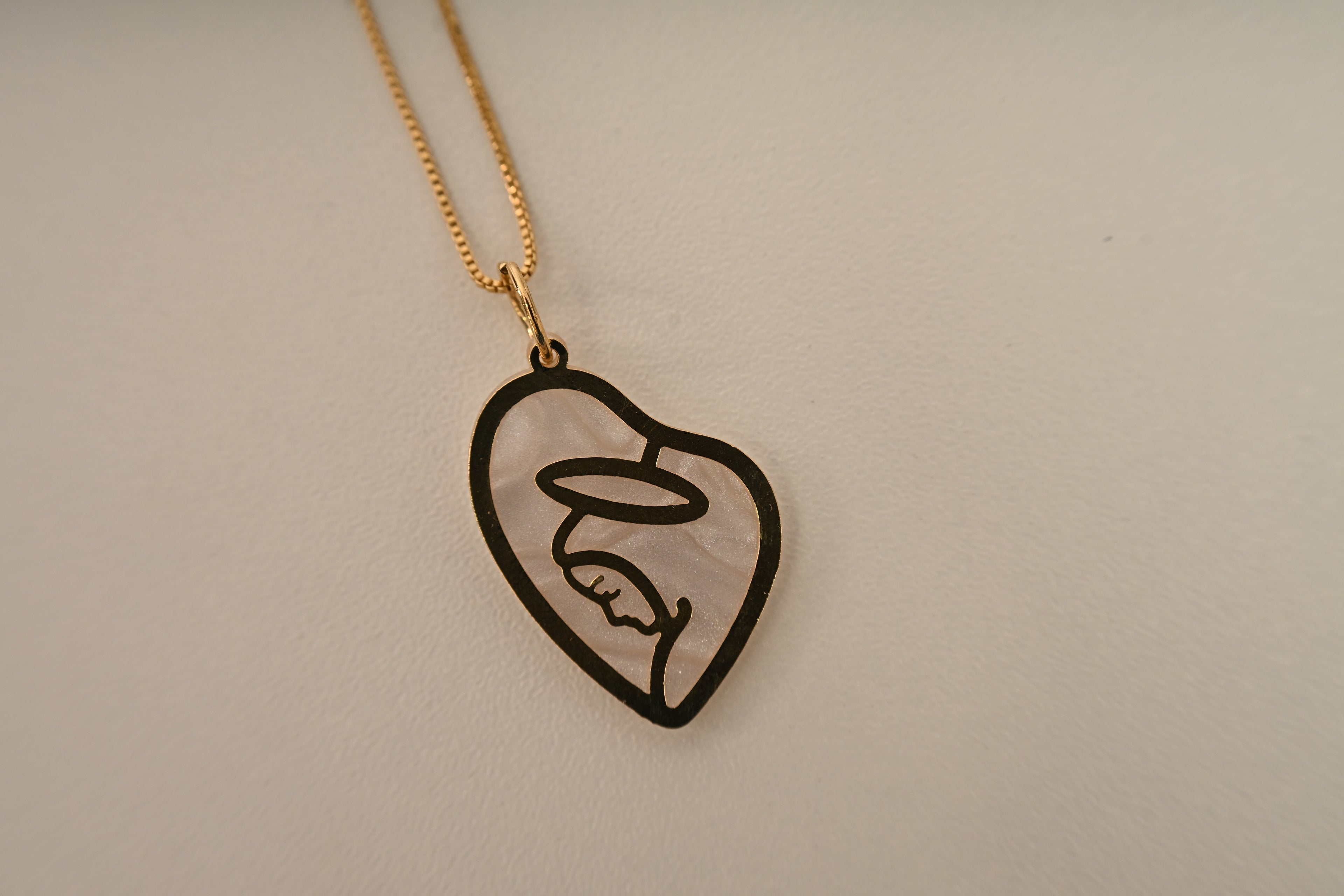 Semijoia Colar Nossa Senhora – Dourado